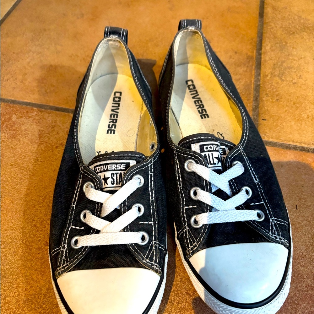 Converse All Star Ballet Sneakers
Size 8